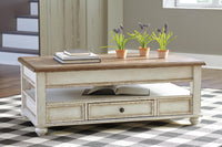 Barnwell Coffee Table with Lift Top