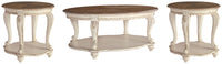 Barnwell Coffee Table and 2 End Tables