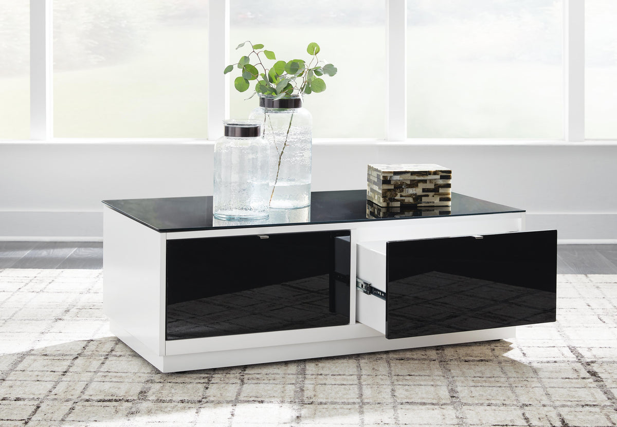 Cirro Coffee Table and 2 Chairside End Tables