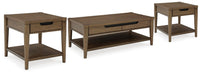 Delano Coffee Table and 2 End Tables