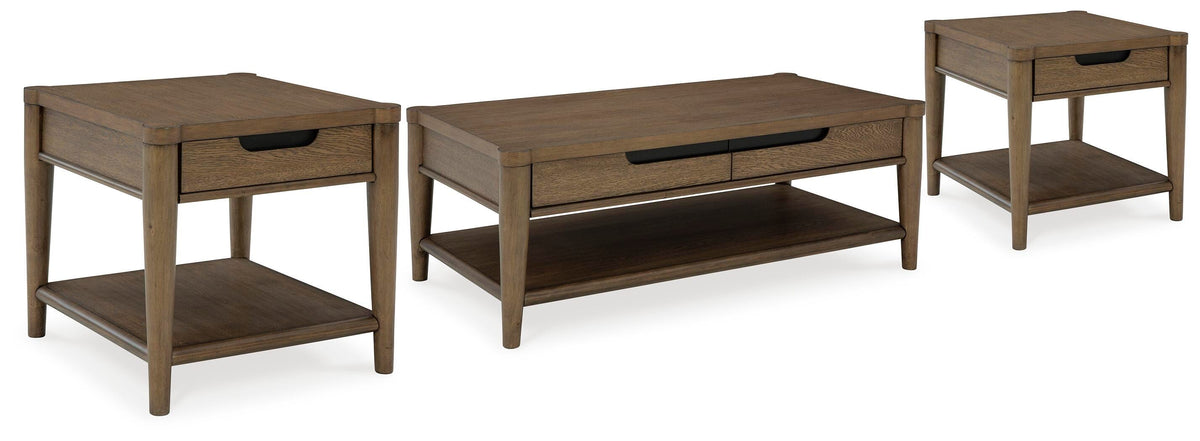 Delano Coffee Table and 2 End Tables