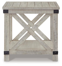 Wilton End Table in Whitewash