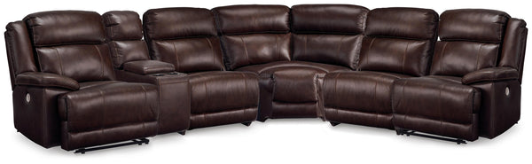 VonKurt 6-Piece Reclining Sectional with Console