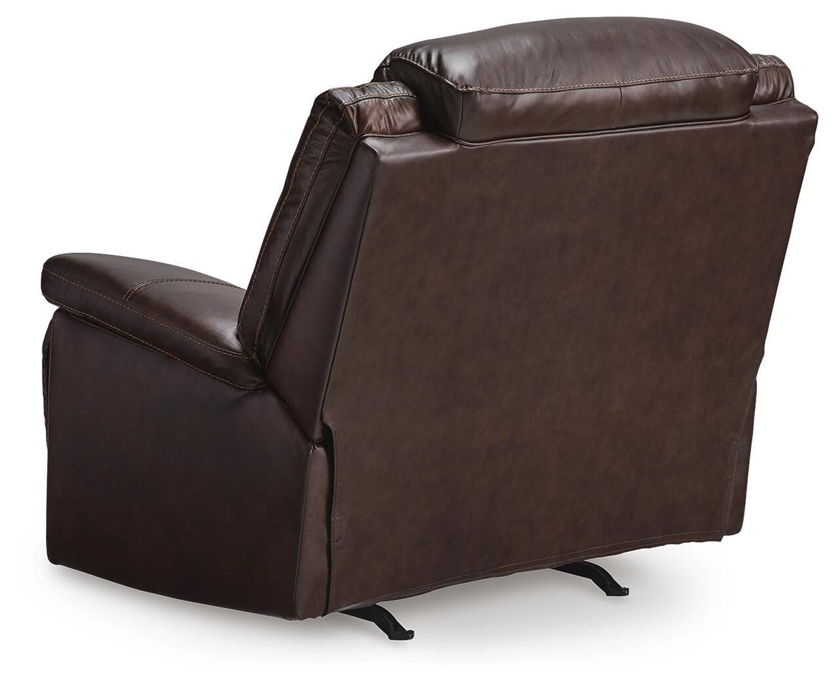 Kingsley Power Recliner in Dark Brown
