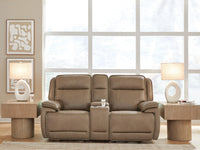 Hollingworth Power Reclining Loveseat with Console