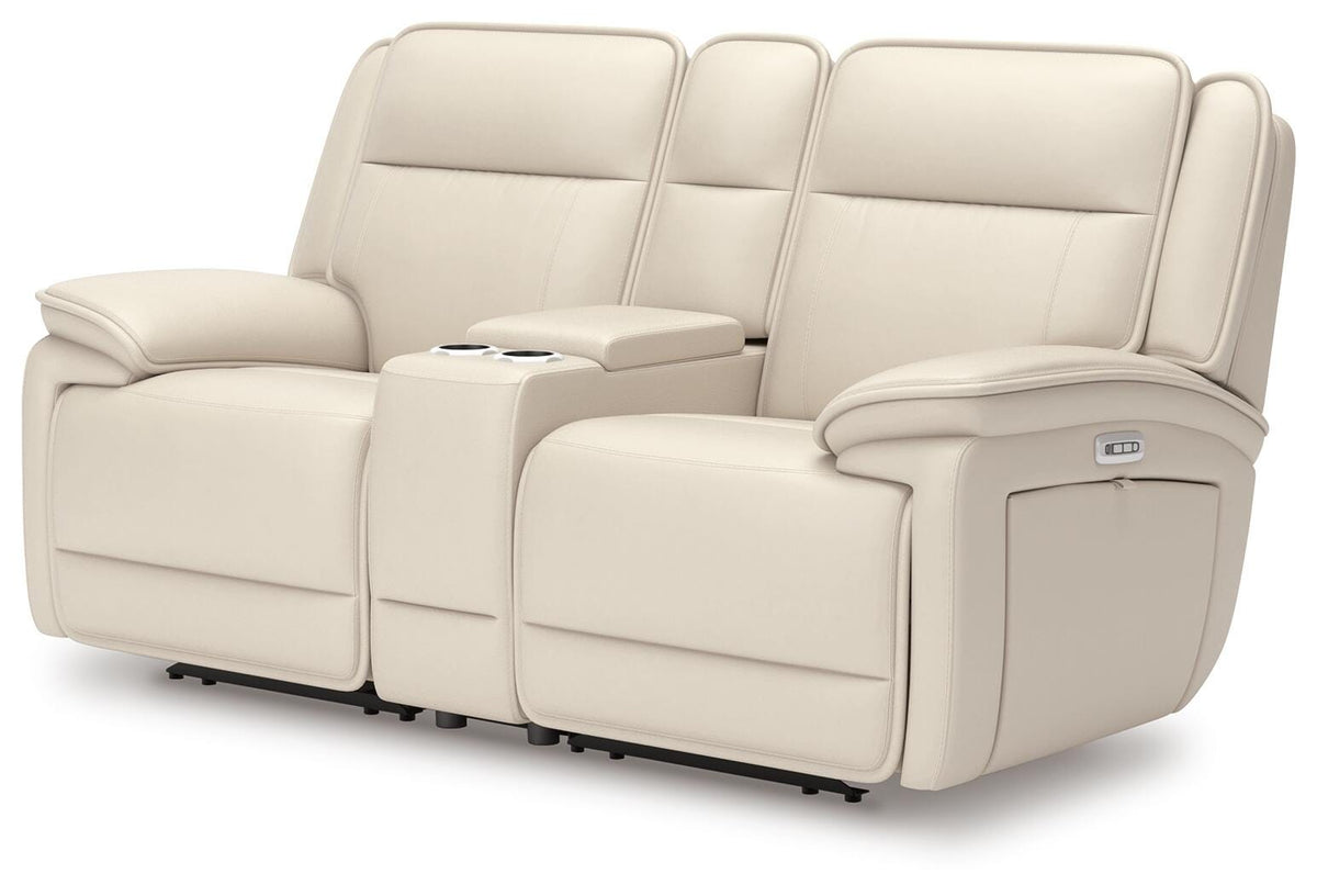 Farringdon Power Reclining Loveseat with Console