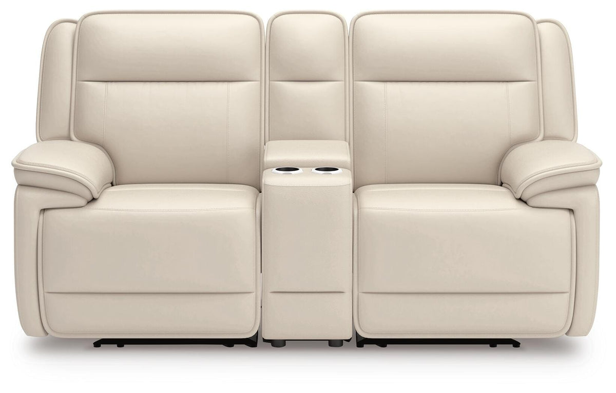 Farringdon Power Reclining Loveseat with Console