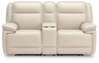 Farringdon Power Reclining Loveseat with Console