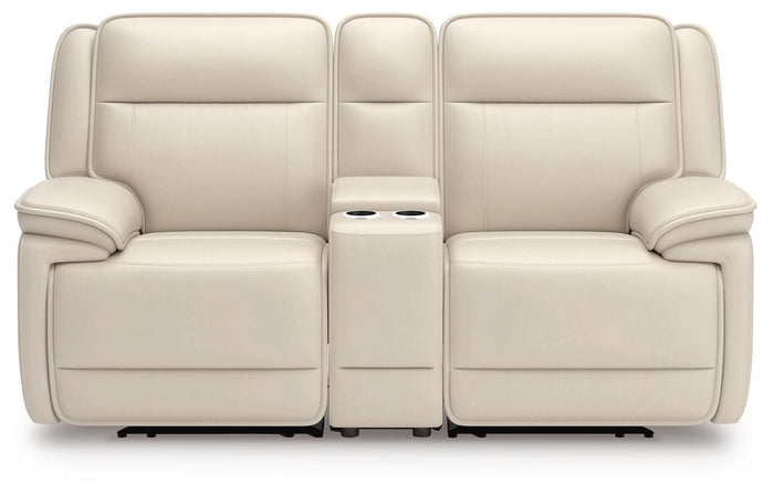 Farringdon Power Reclining Loveseat with Console