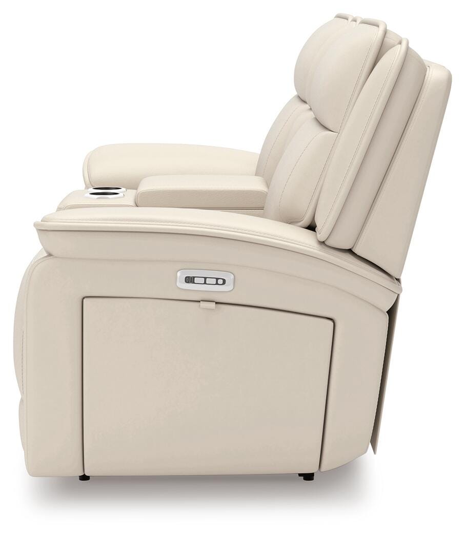 Farringdon Power Reclining Loveseat with Console