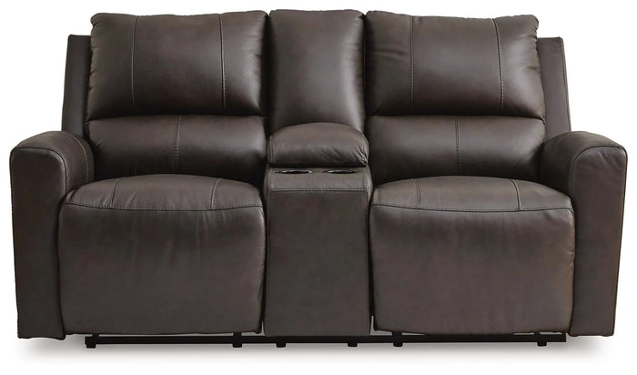 Kestrel Power Reclining Loveseat with Console