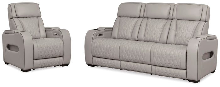 Anvilbrook Power Reclining Sofa and Recliner