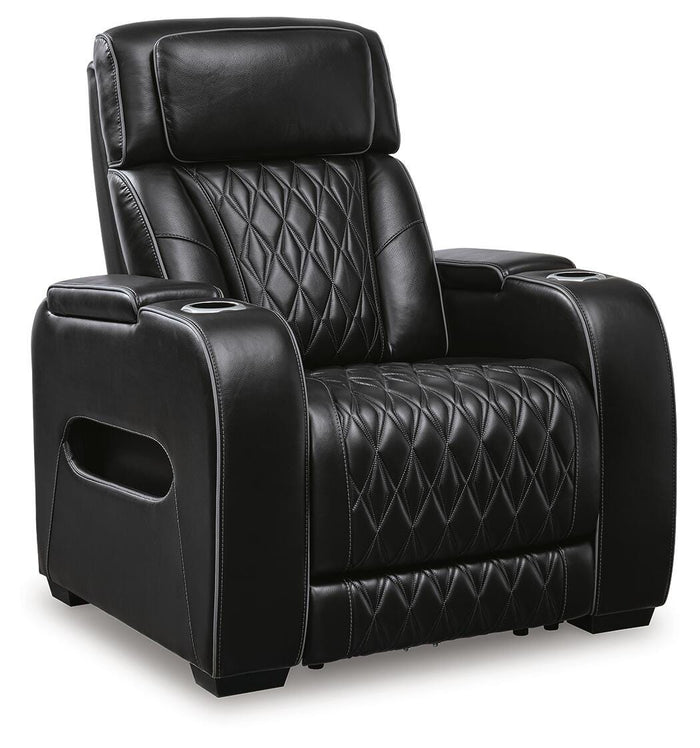 Anvilbrook Power Recliner in Black