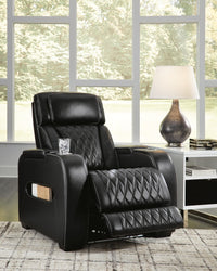 Anvilbrook Power Recliner in Black