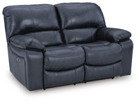 Sheffield Power Reclining Loveseat in Ocean