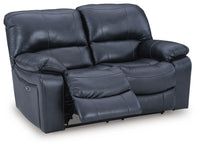 Sheffield Power Reclining Loveseat in Ocean