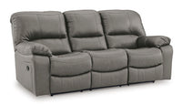 Sheffield Reclining Sofa in Gray