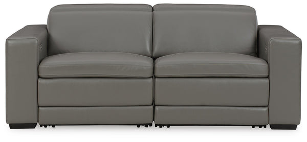 Texline 3-Piece Power Reclining Sectional Loveseat