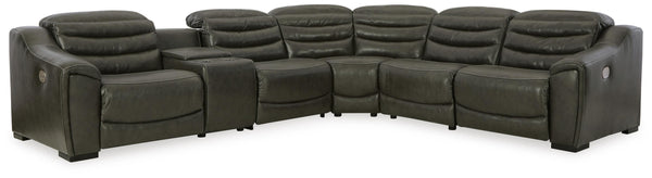 Center Line 6-Piece Power Reclining Sectional