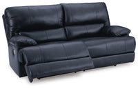 Steelmark Power Reclining Sofa in Ocean