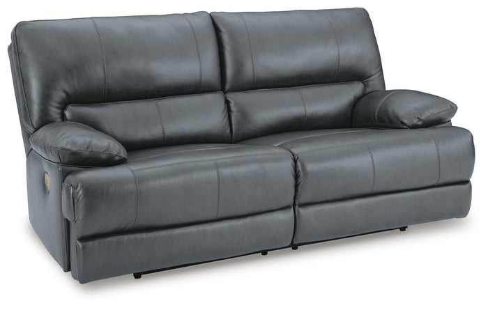 Steelmark Power Reclining Sofa in Steel