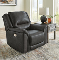 Chatsworth Bay Power Recliner in Storm