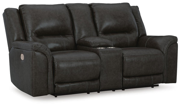 Trasimeno Power Reclining Loveseat with Console